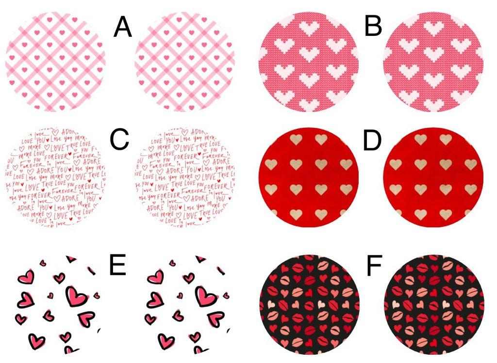 Valentine's Stud/Clip-On Earrings Set #2