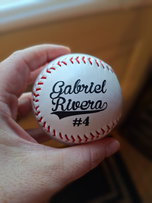 Personalized Baseball or Softball