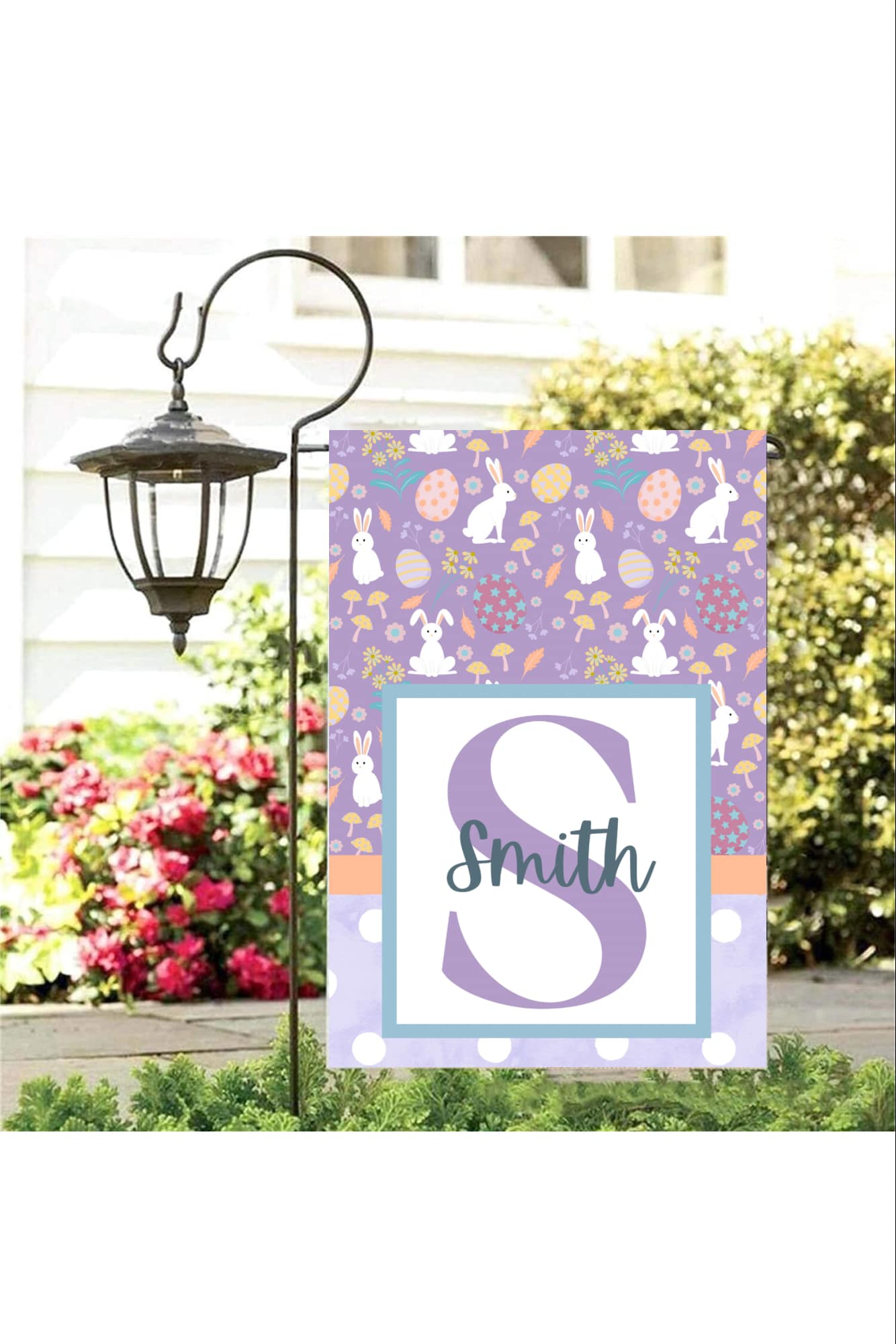 Monogram Easter Flag